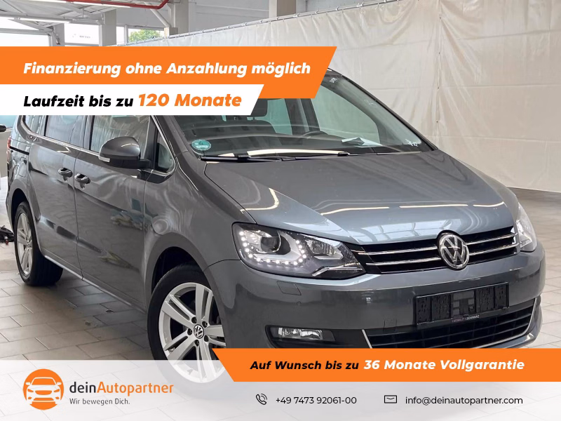 Volkswagen Sharan 1.4 TSI Comf. 7Si Navi StandHzg. AHK Pano