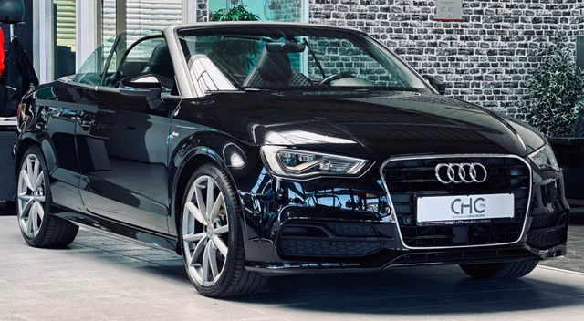 Audi A3 Cabriolet S line Sport|B&O|SPORTSITZE|LED|NAVI Gebrauchtwagen Kaufen | EZ 05/2016 | Preis 23.990 €