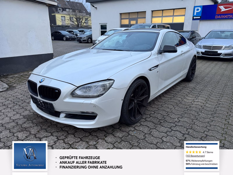 BMW 640i Coupe Mega Ausstattung Scheckheft