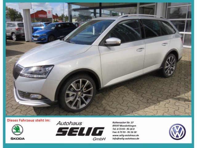 Skoda Fabia III Combi 1.0 TSI Scoutline, Alu, LED, PDC, Kamera, ...