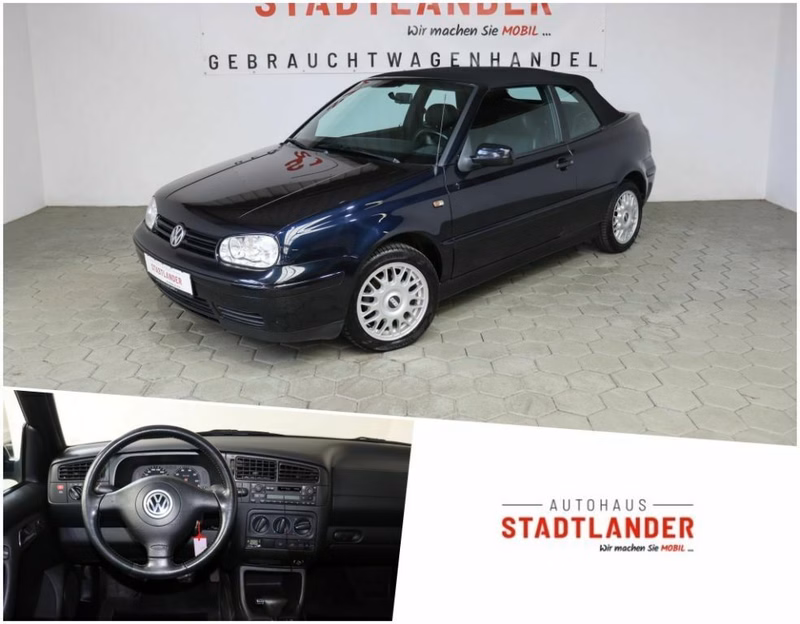 Volkswagen Golf Cabrio 1.6  Highline BBS // Leder // Automat