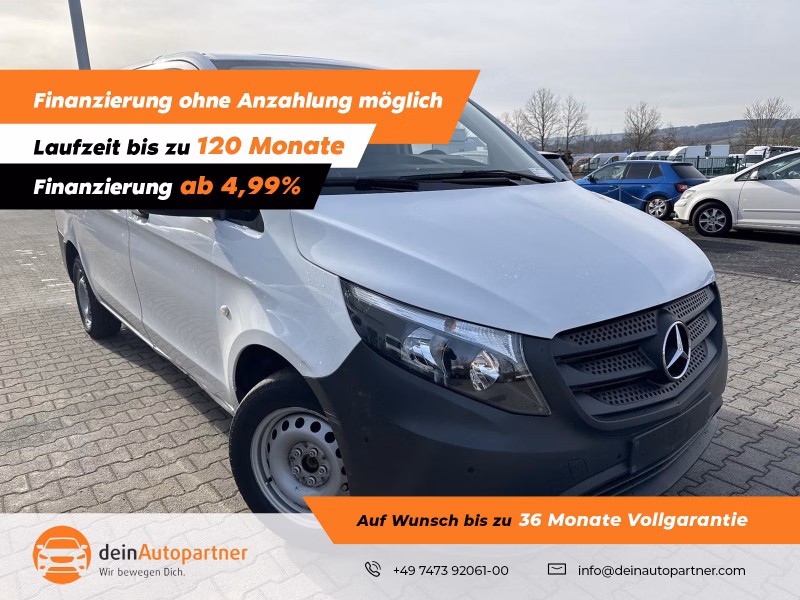 Mercedes-Benz Vito Kasten 116 CDI RWD lang /NAVI/KLIMA/RFK/SHZ/PDC/DAB/TEMPOMAT