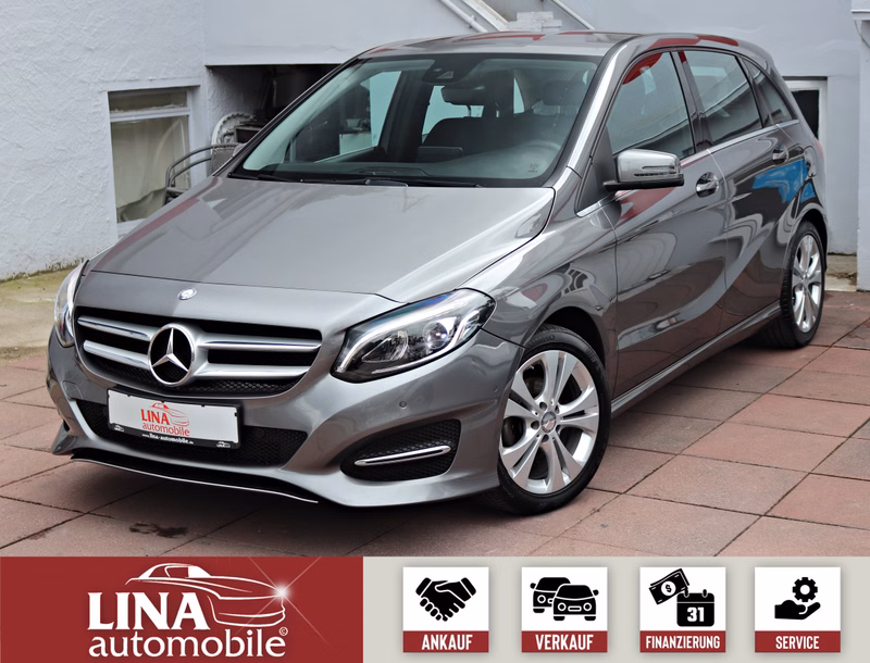 Mercedes-Benz B 180 d 2.Hd Navi LED Leder Totwinkel 2xSHZ PDC