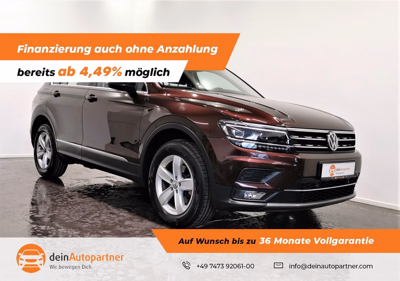 Volkswagen Tiguan 2.0 TDI DSG Highline 4M Navi ACC Keyless