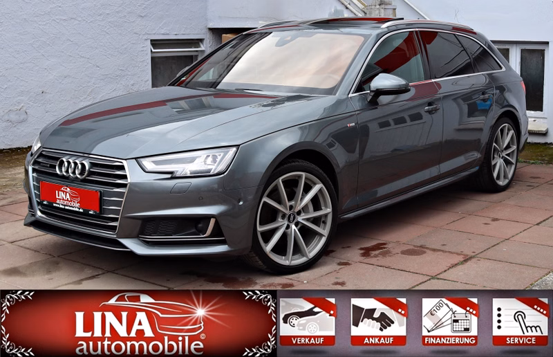 Audi A4 3.0 TDI Quat. 3x S-LINE StandHzg HUD AHK ACC