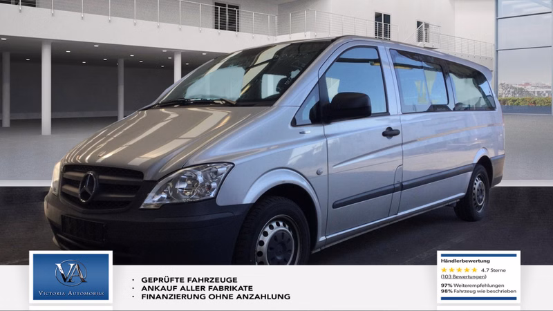 Mercedes-Benz Vito Kombi 116 CDI Extralang AHK Klima PTS