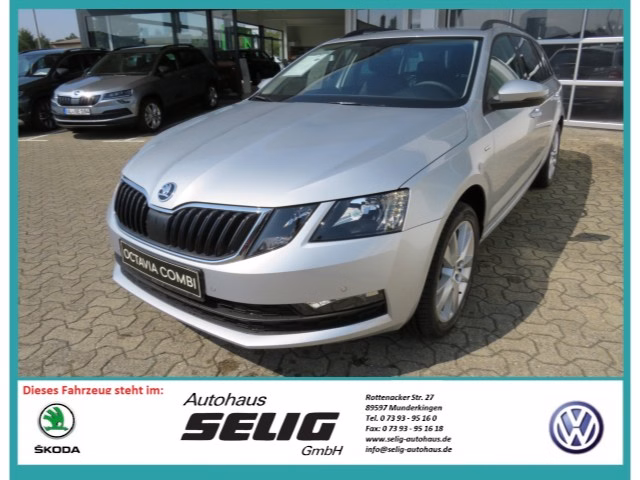 Skoda Octavia III Combi 1.0 TSI CLEVER, 5J. Garantie, Alu, AHK, Navi, PDC, ...