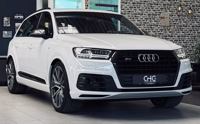 Audi SQ7 quattro |7-SITZ|HUD|PANO|AHK|ALL.LENK.|CARBON Gebrauchtwagen Kaufen | EZ 12/2017 | Preis 56.890 €