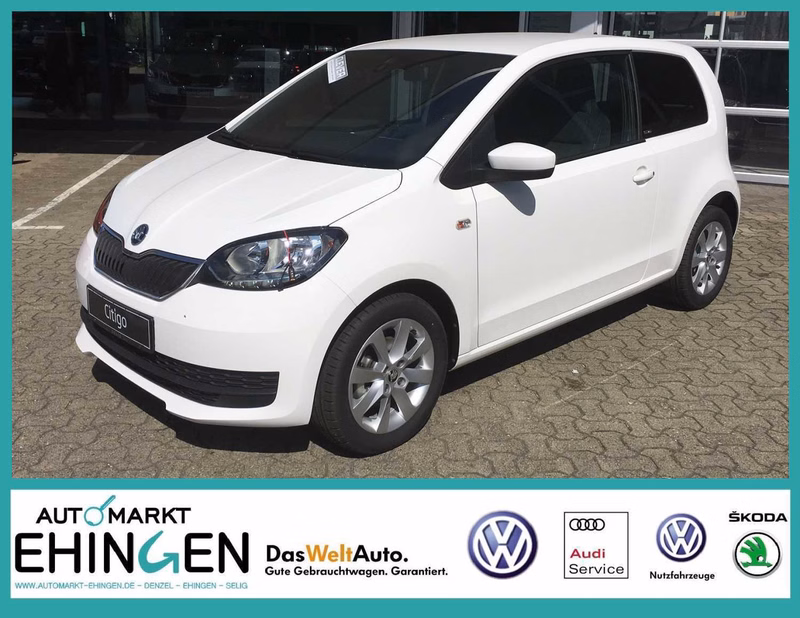 Skoda Citigo 1.0 MPI CLEVER, Alu, Klima, PDC, Shz., 5