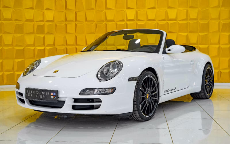Porsche 911 / 997 Carrera S Cabrio SPORT-CHRONO 2.Hd SCHALTER NAVI