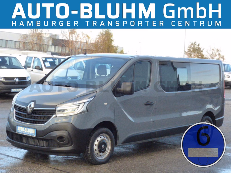 Renault Trafic 120-dCi Kasten Doka L2H1 + LED 6-Sitze AC