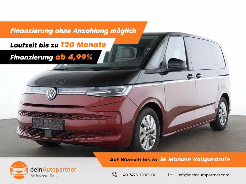 Volkswagen T7 Multivan 1,4 eHybrid DSG Style LED/LEDER/STHZ/HUD/AHK/ACC/AREA VIEW/VIRTUAL COCKPIT