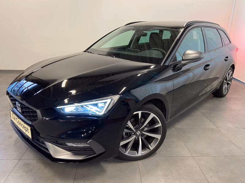 Seat Leon Sportstourer 1.5 eTSI FR DSG 18" T-LEDER MEMORY KAMERA