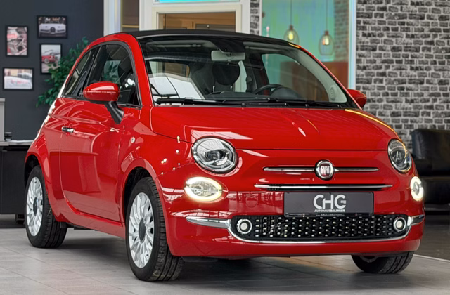 Fiat 500C LED|TEMPOMAT|EP-HILFE|CABRIO Gebrauchtwagen Kaufen | EZ 09/2017 | Preis 12.990 €