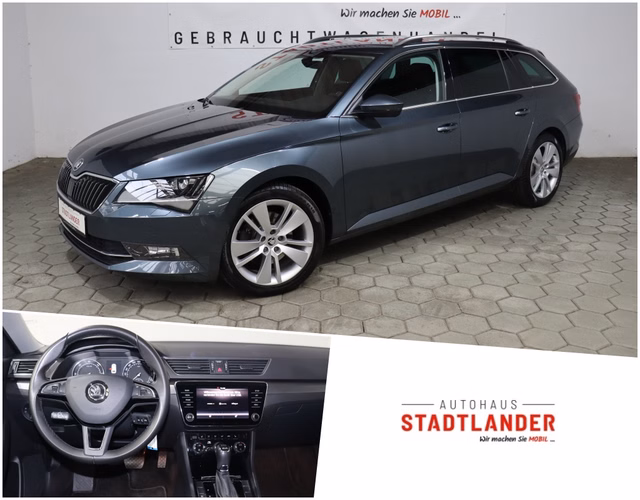 Skoda *AP bis zum 12.05.23* Superb Combi Style 4x4 Xenon / ACC / AHK Used vehicle for sale | First registration 09/2018 | Price 23.490 €