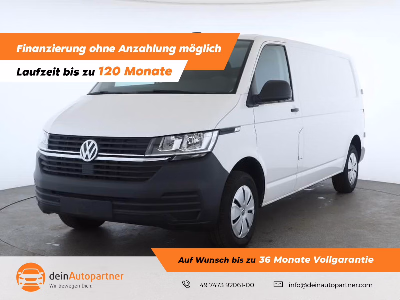 Volkswagen T6.1 Transporter 2.0 TDI Kasten lang Flügel Navi AHK