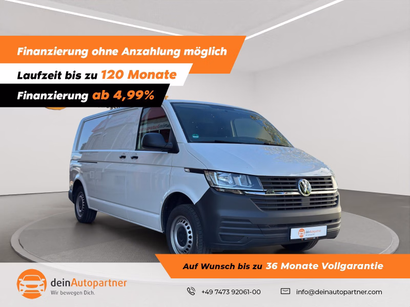 Volkswagen T6.1 Transporter ABT-e Kasten lang Double Grid FWD /KLIMA/AHK/DAB