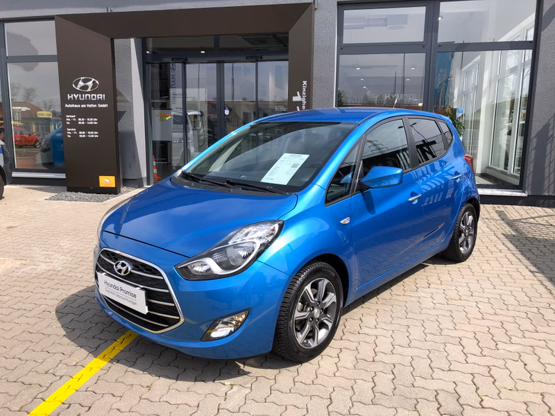 Hyundai ix20 blue Passion 1. Hand Checkheft Allwetter
