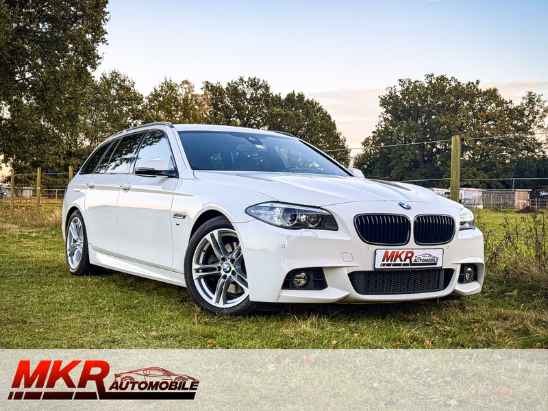 BMW 520d M-Paket Xenon Vollleder Head-Up Memory SHZ