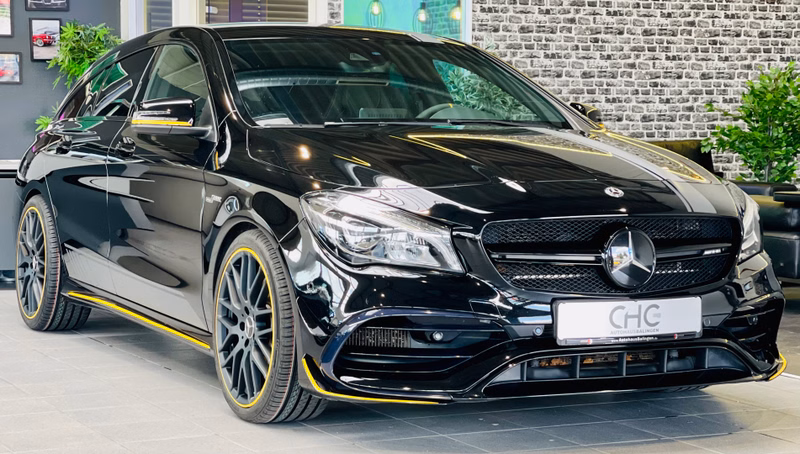 Mercedes-Benz CLA 45 AMG SB Yellow Night Edition 4M Perf.|CARBON|HK7|
