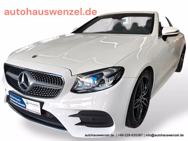 Mercedes-Benz E 220 d Cabrio AMG LEDER COMAND KAM LED BURMESTE Used vehicle for sale | First registration 07/2018