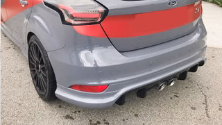 NPS3H  Heckschürze mit Diffusor für Ford Focus ST