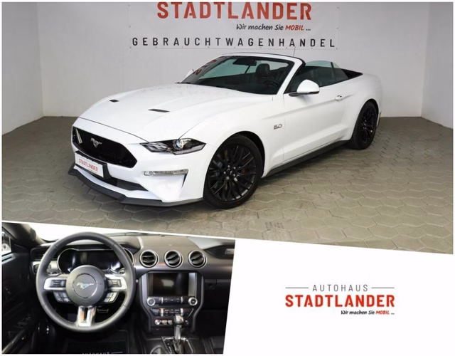 Ford Mustang Convertible 5.0 Ti-VCT V8 Aut. GT Gebrauchtwagen Kaufen | EZ 05/2021 | Preis 56.900 €
