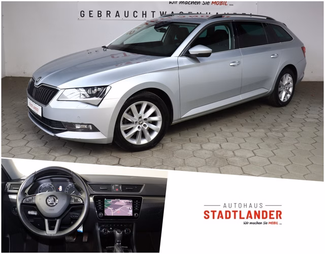 Skoda Aktionspreis bis zum 16.06.23 Superb Combi Style Used vehicle for sale | First registration 10/2018 | Price 13.990 €