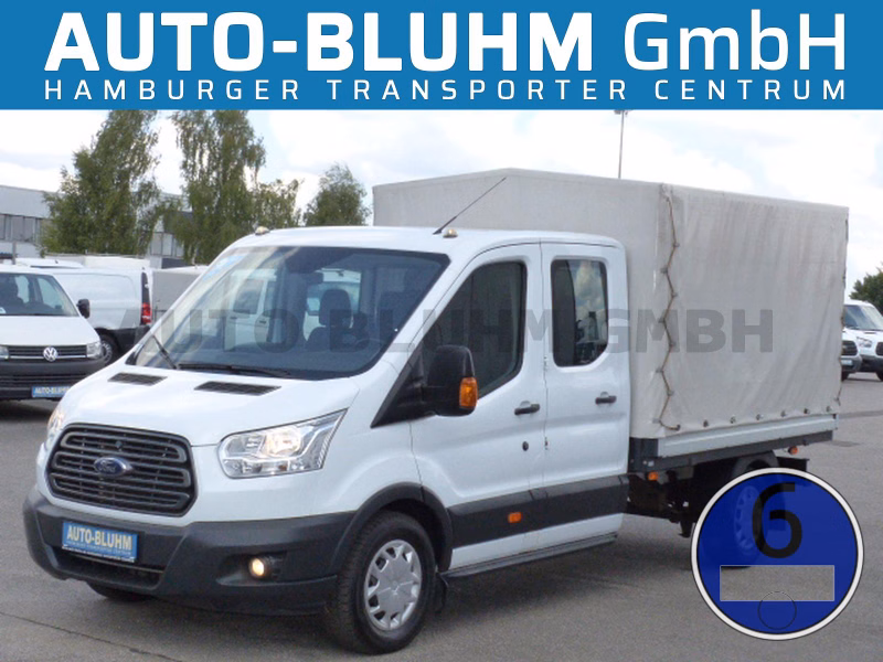 Ford Transit 350-EB Doka Plane L3 AC Stdhzg AHK 2.6T