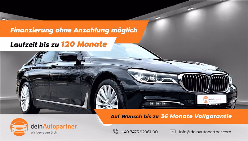 BMW 740i Limo Leder Navi Rfk HuD Laser Pano H&K