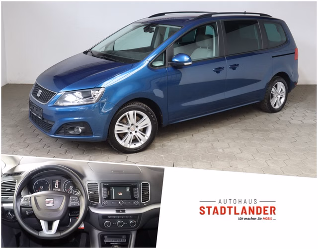 Seat Alhambra 2.0 TDI Style NAVI AHK SHZ CAM Gebrauchtwagen Kaufen | EZ 03/2015 | Preis 11.990 €