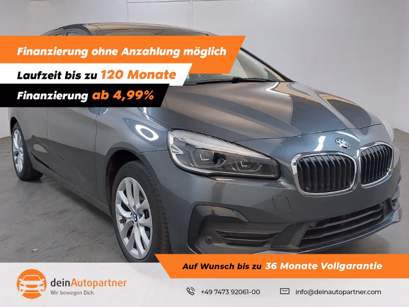 BMW 216i GT Navi 7 Sitzer PDC Busin.Pak. Shz