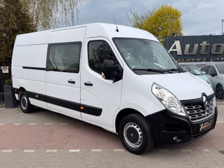 Renault Master III Doka*Kasten*L3H2*7Sitze*Nav*Temp*AHK*