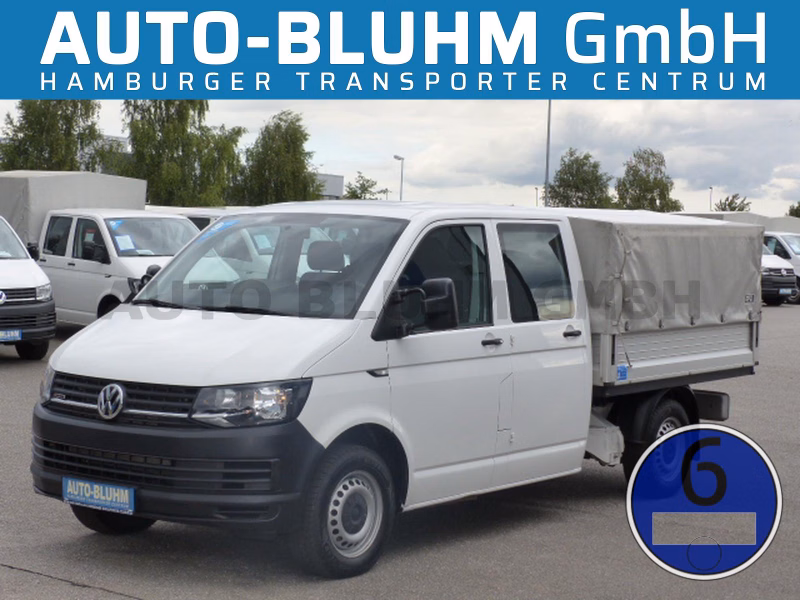 Volkswagen T6 2.0 TDI Doka Plane 4-Motion + Klima Standhzg AHK 6-Sitze