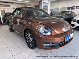 Volkswagen Beetle Cabriolet 1.4 Aut - nur 52 tkm - KAM NAVI - bilder 5