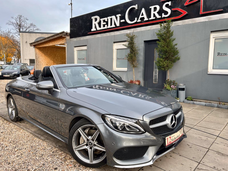 Mercedes-Benz C 220d Cabrio AMGline/KAMERA/LED/ALCANTARA/EURO6