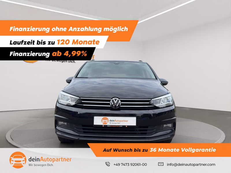 Volkswagen Touran Comf. Easy Open LED/STHZ/ACC/AHK/RFK/SIDE/LANE/PANO/VIRTUAL COCKPIT