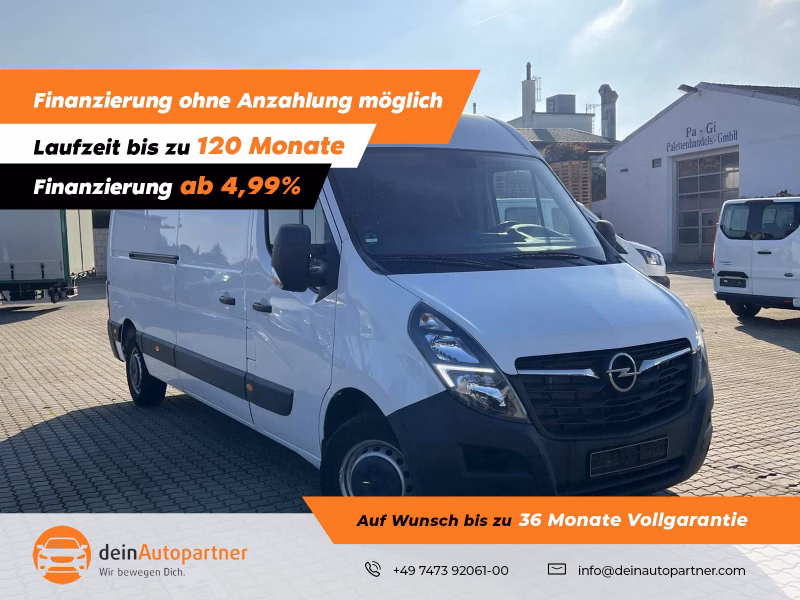 Opel Movano Kasten 2,3 Biturbo CDTI L3H2 /NAVI/KLIMA/