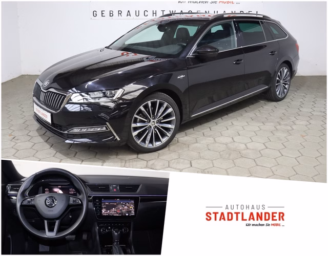 Skoda *AP bis zum 12.05.23* Superb Combi L&K 2.0 TDI DSG LED / Leder / Pano Used vehicle for sale | First registration 05/2020 | Price 33.700 €