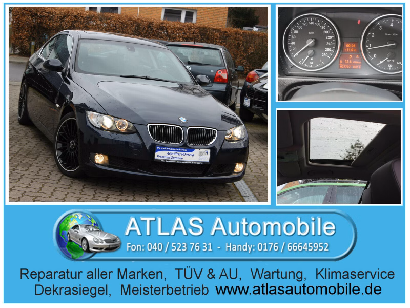 BMW 325 iA Coupe 1.Hand(Dame)+Leder+Xenon+e.HGSD