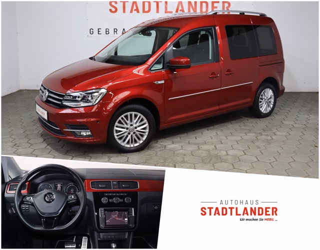 Volkswagen Caddy 2.0 TDI DSG Highline / Navi / Xen / Kamera Gebrauchtwagen Kaufen | EZ 05/2017 | Preis 28.300 €