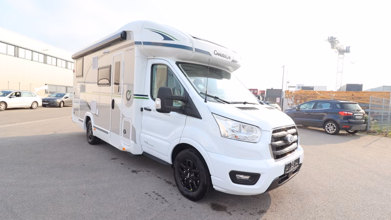 Chausson 627 GA Titanium Ultimate Automatik Arctic Markise Solar Hubbett