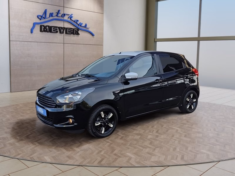 Ford Ka+ 1.2 Ti-VCT Black/White Alu/Pdc/Sitzhz/Mfl/Klima