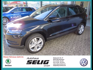 Skoda Karoq 1,5 TSI 7-Gang DSG Style 110 KW AHK ,Busin. Amundsen,Canton,LED Sch.