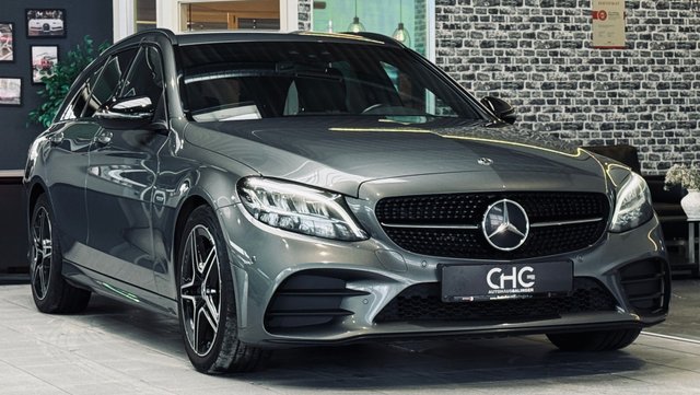 Mercedes-Benz C 220d T AMG Line Night Edition AHK|WIDESCREEN|NAVI Gebrauchtwagen Kaufen | EZ 12/2021 | Preis 24.990 €
