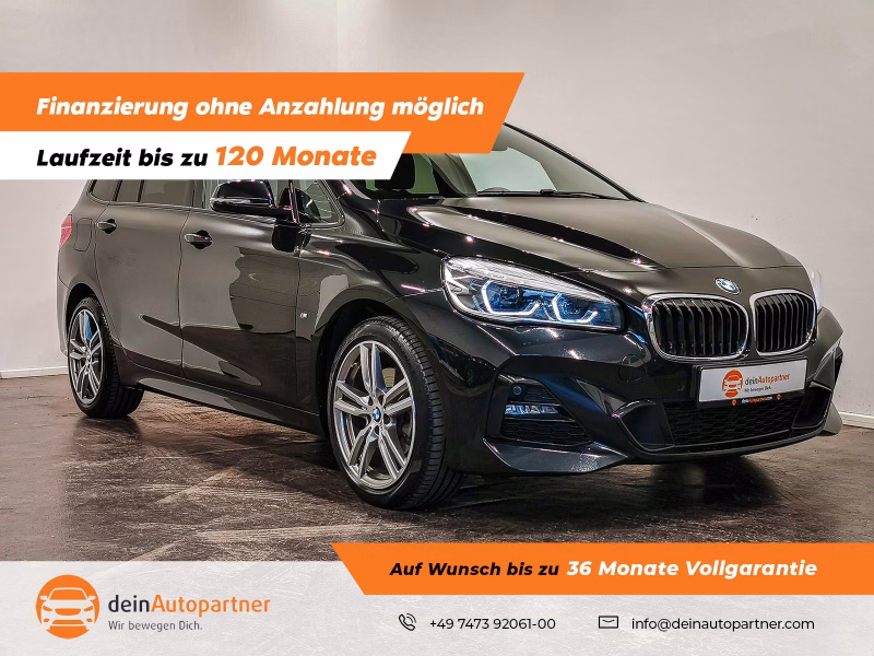 BMW 218i GT 7 Sitzer M Sport LED Navi LEDER