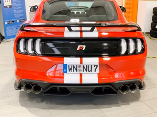 NPM18HW Ford Mustang ab 2018 - Heck Winglets