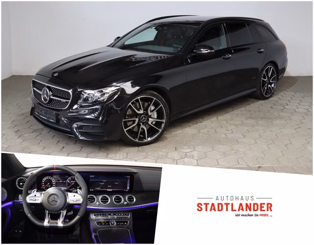 Mercedes-Benz E 53 AMG 4Matic+ MULTIBEAM DISTR AHK BURMEISTER Gebrauchtwagen Kaufen | EZ 09/2019 | Preis 40.780 €