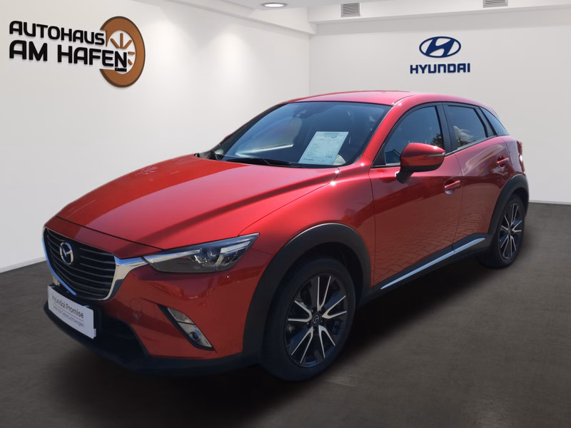Mazda CX-3 Sports-Line Allrad Leder*Navi*AHK*LED*Garantie*PDC*-8fach