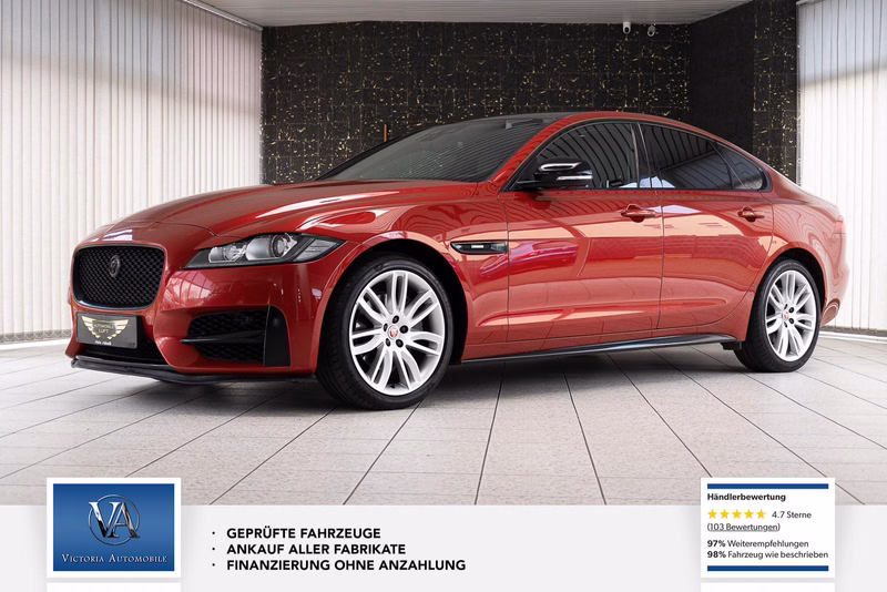 Jaguar XF 20d R-Sport Kamera Navi SpurAssist BiXenon